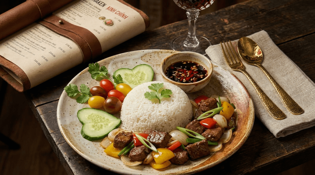 Shaking Beef / Bò Lúc Lắc.