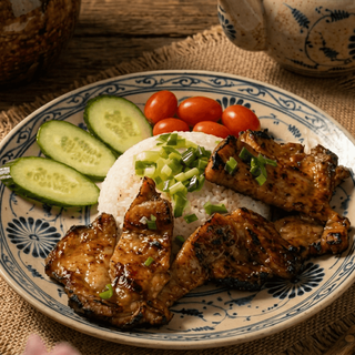Broken Rice with Pork Chop / Cơm Tấm Sườn